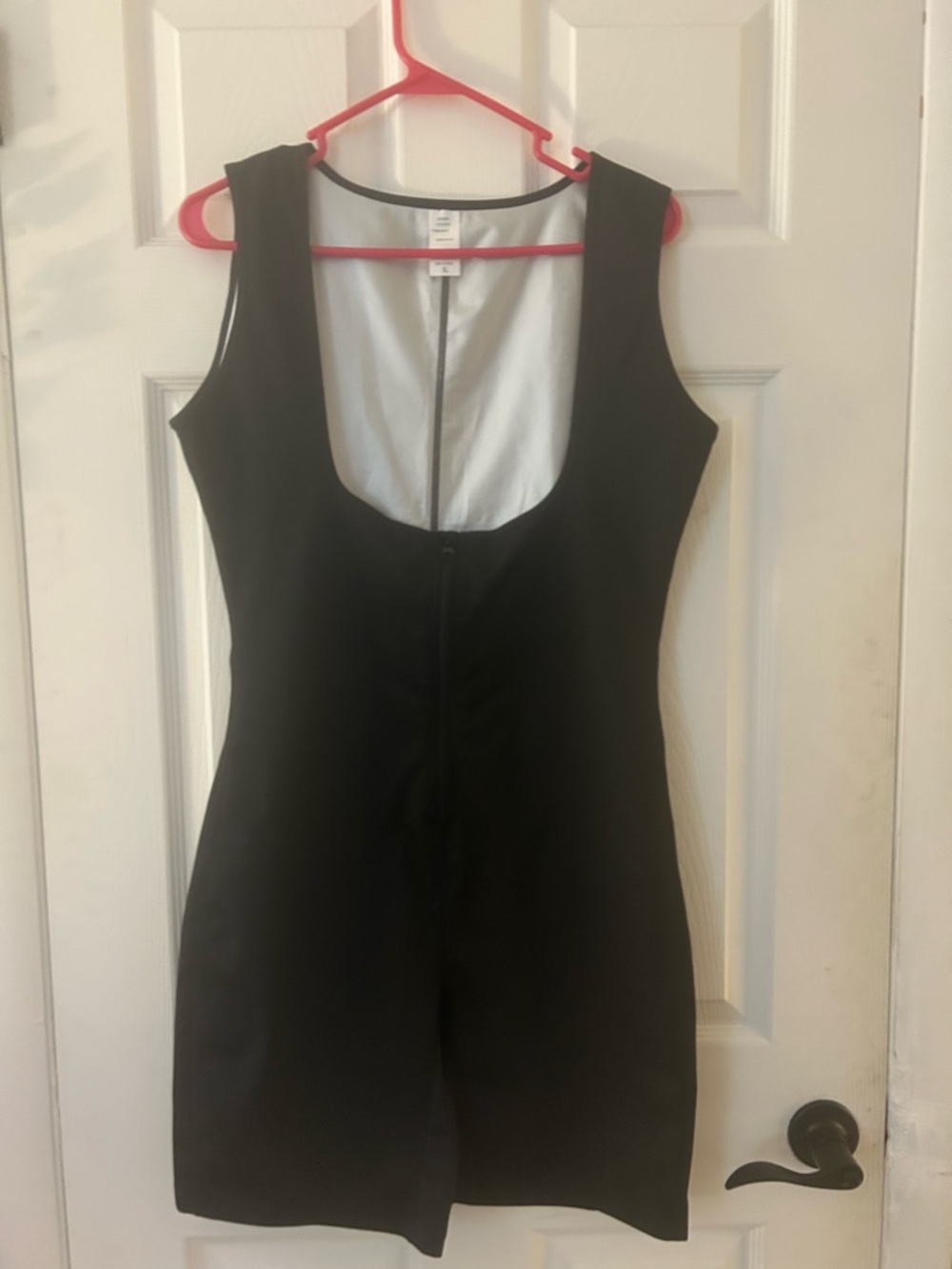 NWOT Black one piece Sauna suit
